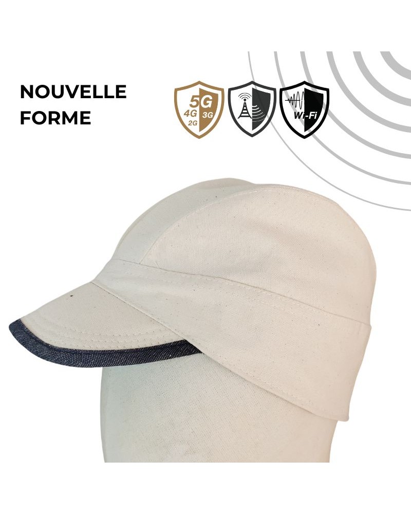casquette anti ondes anti rayonnement protection cerveau wifi